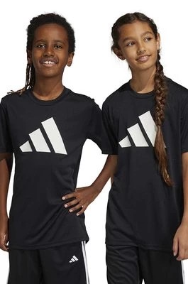Zdjęcie produktu adidas t-shirt dziecięcy U TR-ES LOGO kolor czarny z nadrukiem