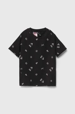 Zdjęcie produktu adidas t-shirt dziecięcy x Star Wars kolor czarny wzorzysty