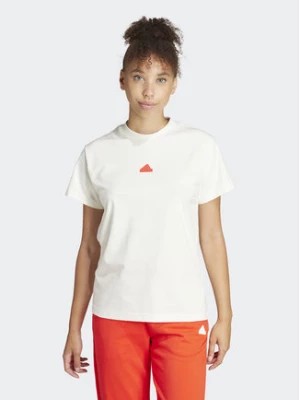 Zdjęcie produktu adidas T-Shirt Embroidered IS4287 Biały Regular Fit