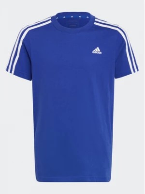 Zdjęcie produktu adidas T-Shirt Essentials 3-Stripes Cotton T-Shirt IC0604 Niebieski Regular Fit