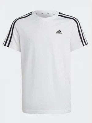 Zdjęcie produktu adidas T-Shirt Essentials 3-Stripes Cotton T-Shirt IC0605 Biały Regular Fit