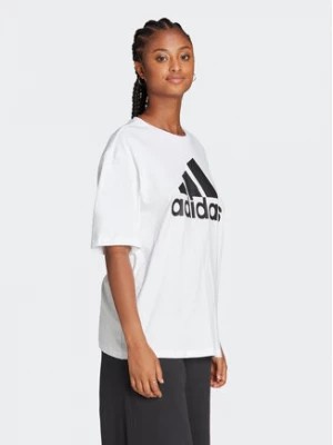 Zdjęcie produktu adidas T-Shirt Essentials Big Logo Boyfriend T-Shirt HR4930 Biały Loose Fit