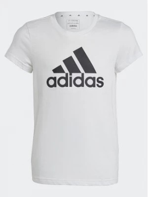 Zdjęcie produktu adidas T-Shirt Essentials Big Logo Cotton T-Shirt IC6121 Biały Slim Fit