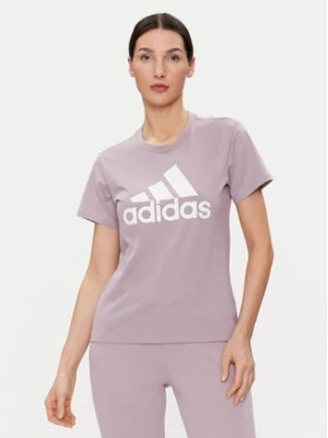 Zdjęcie produktu adidas T-Shirt Essentials Logo IR5411 Fioletowy Regular Fit