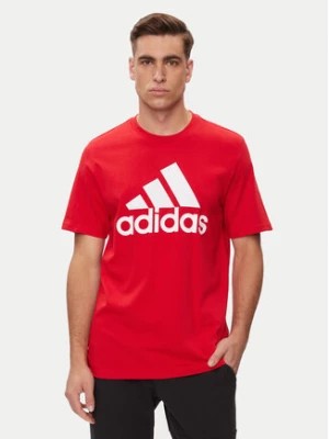 Zdjęcie produktu adidas T-Shirt Essentials Single Jersey Big Logo T-Shirt IC9352 Czerwony Regular Fit
