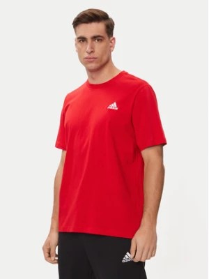 Zdjęcie produktu adidas T-Shirt Essentials Single Jersey Embroidered Small Logo T-Shirt IC9290 Czerwony Regular Fit