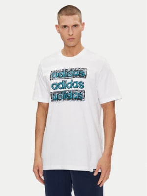 Zdjęcie produktu adidas T-Shirt HY1338 Biały Regular Fit