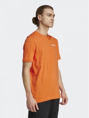 Zdjęcie produktu adidas T-Shirt IL5067 Pomarańczowy Regular Fit