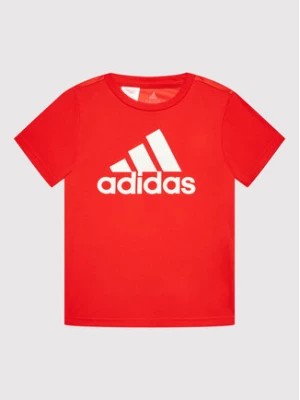 Zdjęcie produktu adidas T-Shirt Logo GN1477 Czerwony Regular Fit