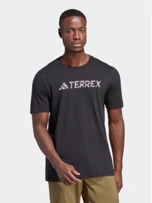 Zdjęcie produktu adidas T-Shirt Terrex Classic Logo T-Shirt HZ1399 Czarny Regular Fit