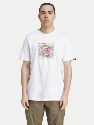 Zdjęcie produktu adidas T-Shirt Terrex Graphic United By Summits IM8366 Biały Regular Fit
