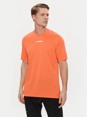 Zdjęcie produktu adidas T-Shirt Terrex Multi T-Shirt HZ6259 Pomarańczowy Regular Fit