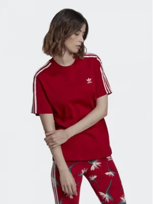 Zdjęcie produktu adidas T-Shirt THEBE MAGUGU HK5209 Czerwony Regular Fit