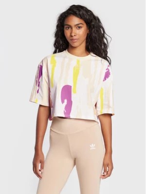 Zdjęcie produktu adidas T-Shirt THEBE MAGUGU HM2621 Kolorowy Loose Fit