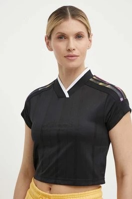 Zdjęcie produktu adidas t-shirt TIRO damski kolor czarny IQ4816