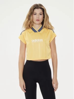 Zdjęcie produktu adidas T-Shirt Tiro Summer IS0726 Żółty Slim Fit