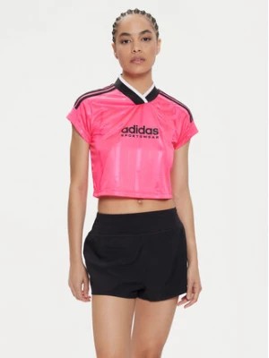 Zdjęcie produktu adidas T-Shirt Tiro Summer IS0727 Różowy Slim Fit