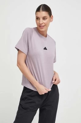 Zdjęcie produktu adidas t-shirt Z.N.E damski kolor różowy IP1553