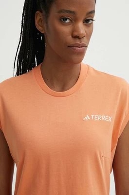 Zdjęcie produktu adidas TERREX t-shirt Xploric Logo damski kolor pomarańczowy IN4622