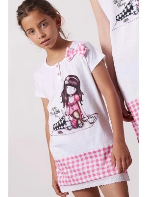 Zdjęcie produktu admas Koszula nocna w kolorze biało-różowym rozmiar: 116