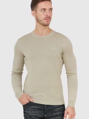 Zdjęcie produktu AERONAUTICA MILITARE Beżowy sweter męski