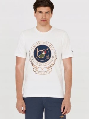 Zdjęcie produktu AERONAUTICA MILITARE Biały t-shirt męski