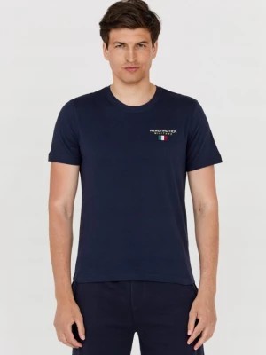 Zdjęcie produktu AERONAUTICA MILITARE Granatowy t-shirt męski