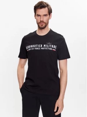 Zdjęcie produktu Aeronautica Militare T-Shirt 231TS1942J538 Czarny Regular Fit