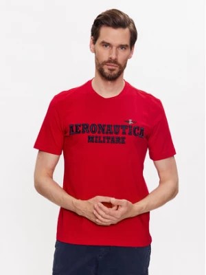 Zdjęcie produktu Aeronautica Militare T-Shirt 231TS2077J538 Czerwony Regular Fit