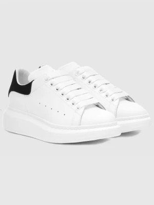 Zdjęcie produktu ALEXANDER MCQUEEN Białe sneakersy damskie z czarnym napiętkiem