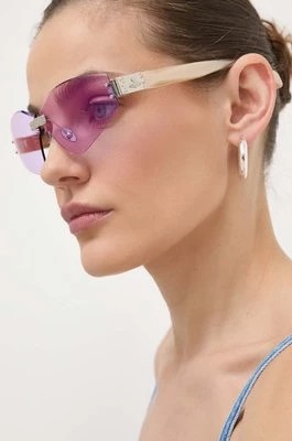Zdjęcie produktu Alexander McQueen okulary przeciwsłoneczne damskie kolor różowy VW7020457 Vivienne Westwood