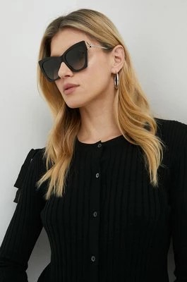 Zdjęcie produktu Alexander McQueen okulary przeciwsłoneczne damskie kolor srebrny