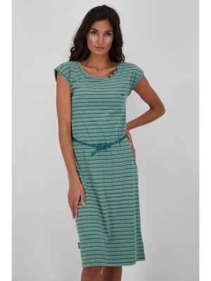 Zdjęcie produktu alife and kickin Sukienka "Melli" w kolorze zielonym rozmiar: M