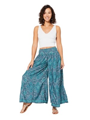 Zdjęcie produktu Aller Simplement Spodnie w kolorze niebiesko-beżowym rozmiar: 34-40