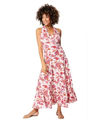 Zdjęcie produktu Aller Simplement Sukienka w kolorze biało-różowym rozmiar: 34/36