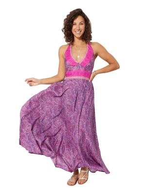 Zdjęcie produktu Aller Simplement Sukienka w kolorze fioletowo-różowo-beżowym rozmiar: 34-40