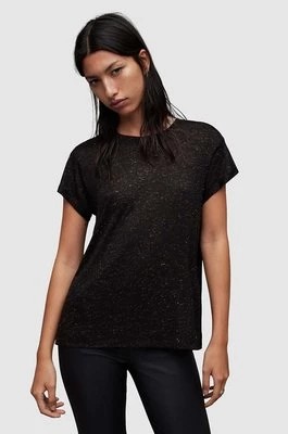 Zdjęcie produktu AllSaints t-shirt Anna damski kolor czarny
