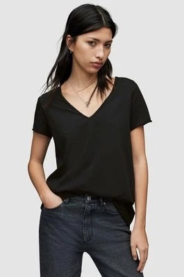 Zdjęcie produktu AllSaints t-shirt bawełniany EMELYN TONIC TEE kolor czarny WM115P
