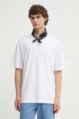 Zdjęcie produktu AllSaints t-shirt bawełniany MONTANA SS CREW męski kolor biały gładki MD510Z