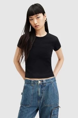 Zdjęcie produktu AllSaints t-shirt bawełniany STEVIE TEE damski kolor czarny WM526Z