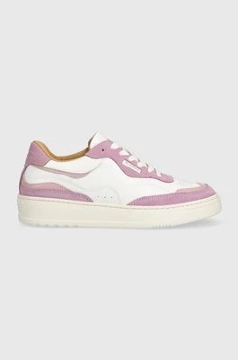 Zdjęcie produktu Alohas sneakersy skórzane kolor fioletowy