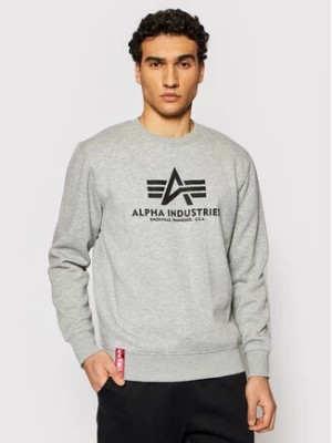 Zdjęcie produktu Alpha Industries Bluza Basic Sweater 178302 Szary Regular Fit