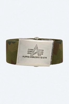 Zdjęcie produktu Alpha Industries pasek Heavy Duty Belt kolor zielony 100906.12-ZIELONY