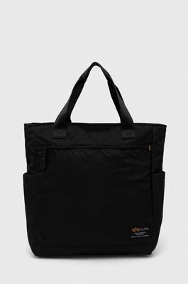 Zdjęcie produktu Alpha Industries plecak kolor czarny duży gładki