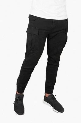 Zdjęcie produktu Alpha Industries spodnie bawełniane Airman Pant kolor czarny 188201.03