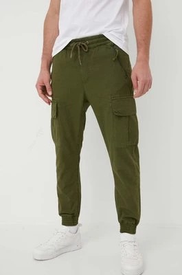 Zdjęcie produktu Alpha Industries spodnie bawełniane Ripstop Jogger kolor zielony 116201.142