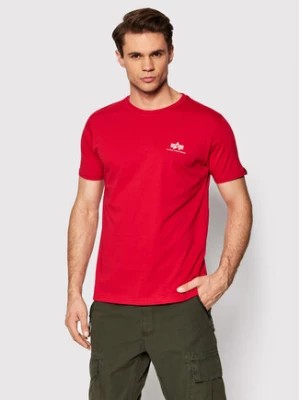 Zdjęcie produktu Alpha Industries T-Shirt Backprint 128507 Czerwony Regular Fit