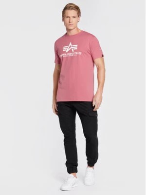 Zdjęcie produktu Alpha Industries T-Shirt Basic 100501 Różowy Regular Fit