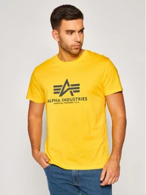 Zdjęcie produktu Alpha Industries T-Shirt Basic 100501 Żółty Regular Fit
