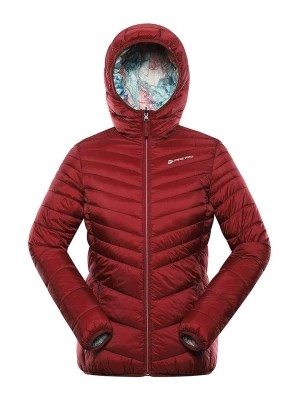 Zdjęcie produktu Alpine Pro Dwustronna kurtka pikowana "Eroma" w kolorze bordowo-turkusowym rozmiar: M